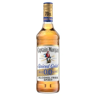 Image of Captain Morgan Spiced Gold 0.0% Alcohol Free Spirit 70cl Bottle
