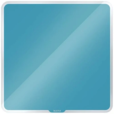 Image of Leitz Magnetic Glass Whiteboard, 450 x 450, Cosy Range, Calm Blue, 70430061