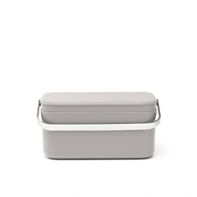 Image of Brabantia Food Waste Caddy Mid Grey