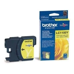 Image of Original Brother Ink Cartridge Yellow (LC 1100Y)