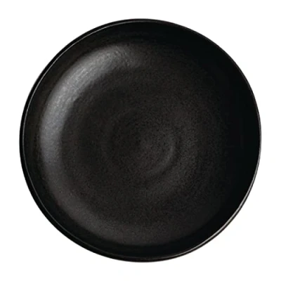 Image of Olympia Canvas Coupe Bowl Delhi Black 230mm (Pack of 6)