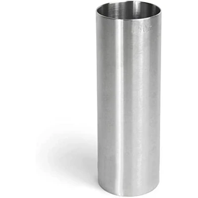 Image of Stainless Steel Copper Thimble Bar Pub Club Spirit Measure CE Marked Chabrias Ltd (250ml, Steel)