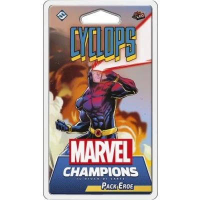Image of Asmodee Marvel Champions The Card Game: Cyclops Expansion, Hero Pack