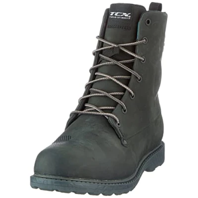 Image of TCX Men&#039;s Blend 2 Wp Motorcycle Boot, Black, 6.5 UK