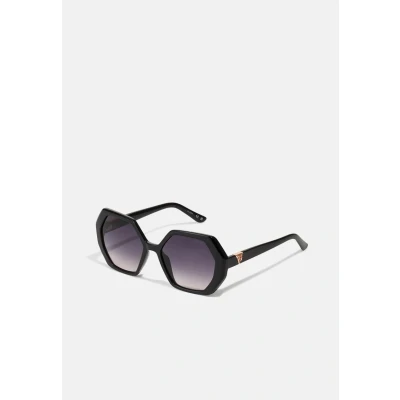 Image of Guess Sunglasses, Women&#039;s, Size: One Size, Shiny black /gradient smoke
