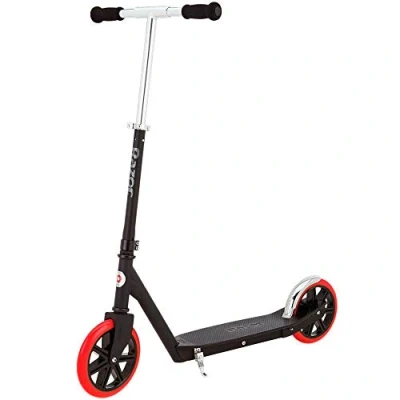 Image of Razor, A5 Lux Kick Scooter, Age 8+, Max Weight 100 kg, Black, Large, One Size