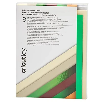 Image of Cricut Joy A2 Foil Insert Card, Paper, Cameron