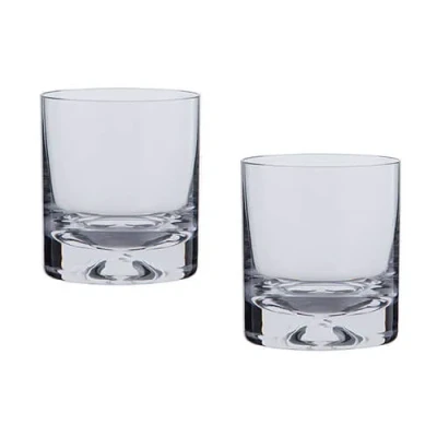 Image of Dartington Dimple Set Of 2 Old Fashioned Tumblers