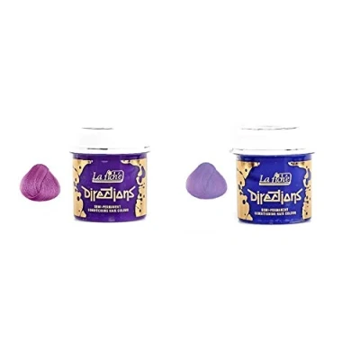 Image of X2 La Riche Directions Semi Permanent Conditioning Hair Colour 88ml Violet &amp; Lilac by
