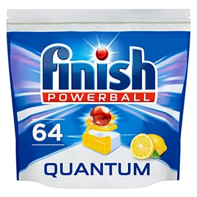 Image of Finish Powerball Quantum Lemon Sparkle Dishwasher