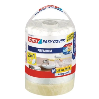 Image of tesa cover with painter&#039;s tape ( 2 in 1 ), refill , 33m x 55cm size M )