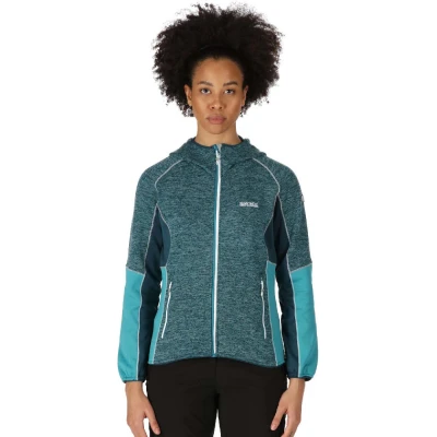 Image of Regatta Womens Walbury IV Full Zip Marl Knit Fleece Jacket