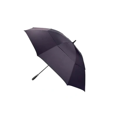 Image of Fulton Executive Umbrella, Dark Navy Wind Proof Vented Canopy, Lightweight Fibreglass Frame for Extra Strength, Large 132cm Diameter, Rustproof Materials