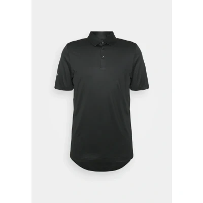 Image of Callaway Golf Mens Swingtech Solid Polo Shirt Caviar XL