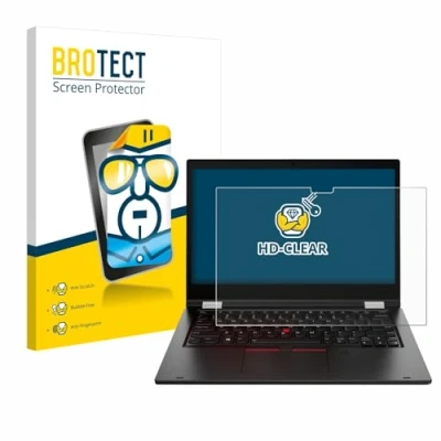 Image of brotect Screen Protector compatible with Lenovo ThinkPad L13 Yoga HD Clear Protection Film