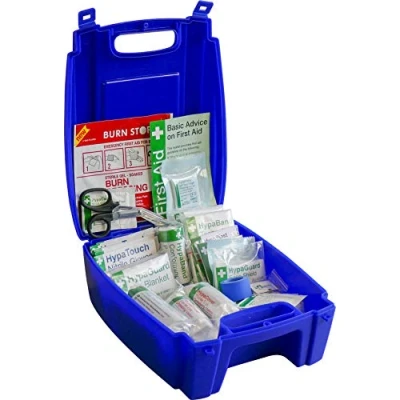 Image of Safety First Aid Group Evolution Catering Kit BS 8599 Compliant, Small (Blue Case)