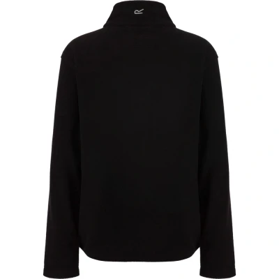 Image of Regatta Childrens Unisex Great Outdoors Childrens/Kids King II Lightweight Full Zip Fleece Jacket Black Size 3 4Y