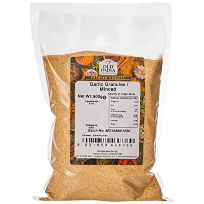 Image of Old India Garlic Granules / Minced 500g