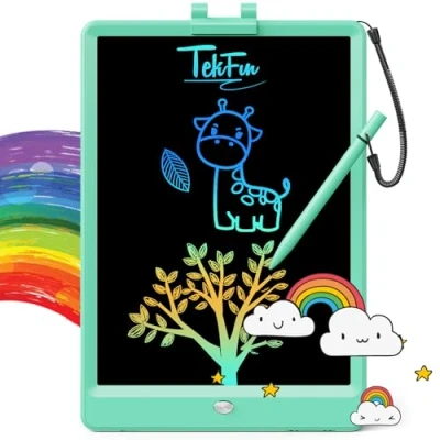 Image of TEKFUN Kids Toys 8.5 Inch LCD Writing Tablet,3 4 5 6 7 Years Old Boys and Girls Toys,Gifts for Girls,Back to School Season Gifts,Birthday Gifts,Outdoor Toys,Educational Toys,Kids Toys(Green)