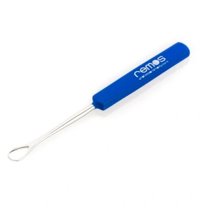Image of REMOS Ear Wax Remover Made of Stainless Steel Easy Removal Blue 7 cm