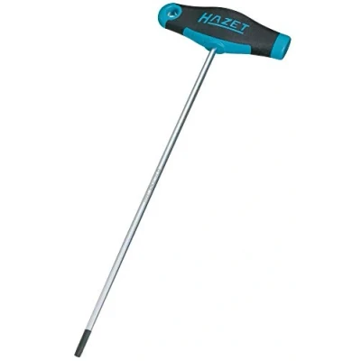 Image of Hazet T Handle Screwdriver (Extra Long Version for Wing Mirror Disassembly and Assembly: 316 mm, Profile: T40) 828LG T40