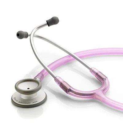 Image of ADC Adscope 619 Ultra lite Clinical Stethoscope Rose Quartz