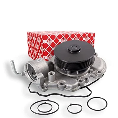 Image of 68147597AA, 68147597AASK1, 68157161AA, 68157161AASK1, 68157161AB Water pump FEBI BILSTEIN 103077 Cast Aluminium with gaskets Metal