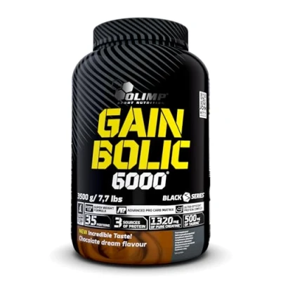 Image of Olimp SPORT NUTRITION Labs Gain Bolic 6000 Powder, Chocolate Flavour, 3.5 kg