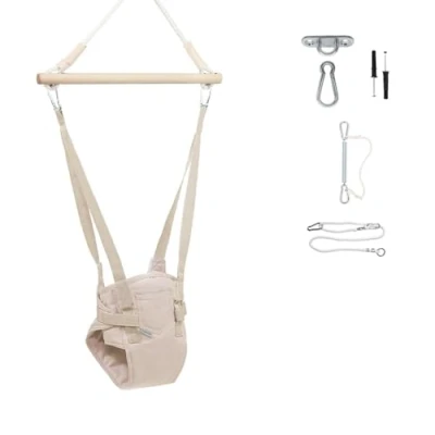 Image of MAMOI® Baby Bouncer, Swing seat, Indoor Rocking Bouncy Chair, Toddler Jolly Jumper Rocker, Door Frame Swings, Jumpers and Bouncers for Babies from 6 Months