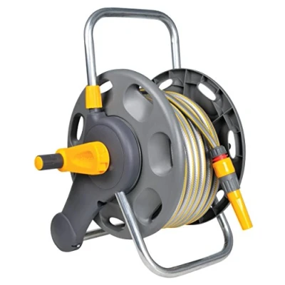 Image of Hozelock 60m 2 in 1 Hose Reel with 50m