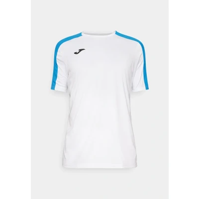 Image of Joma Academy Men&#039;s Short Sleeve Game T Shirt Royal White