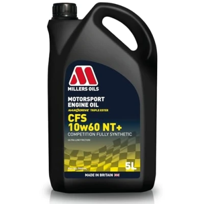 Image of 5L Millers NANODRIVE CFS 10w 60 NT+ Full Synthetic Engine Oil 5 Litres