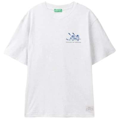 Image of United Colors of Benetton Men&#039;s 3mi5u108d t Shirt, Dark Grey 1e4, M