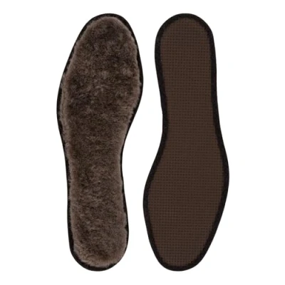 Image of Bama ROYAL Winter Insoles Sheepskin Size 36 46 brown Size:43 (EU)