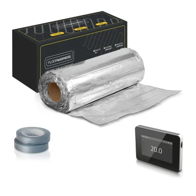 Image of ProWarm Foil Underfloor Heating Mat (Wood, Vinyl &amp; Carpet) 11.0M2