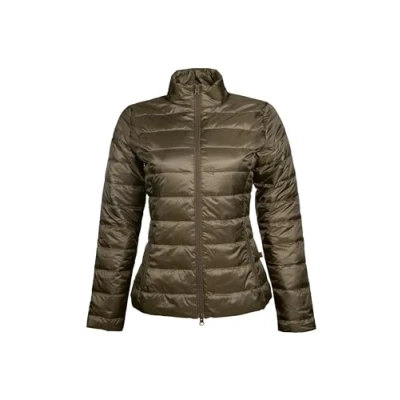 Image of Hkm Allure Quilted Jacket Olive Green S