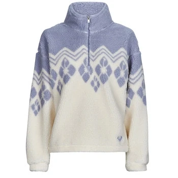 Image of Roxy MOUNTAIN STORY women&#039;s Fleece jacket in White