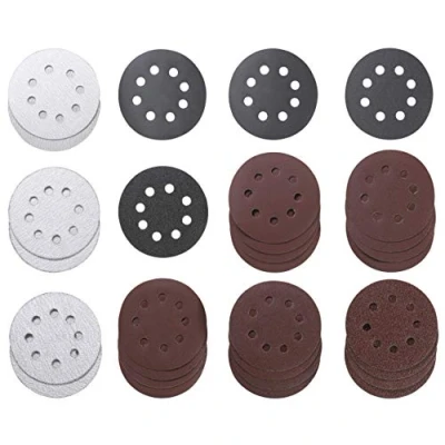 Image of kwb 30 Piece Sanding Disc Set Ø 115 Mm in Various Grit Sizes for Universal Use and All Common Random orbital Sanders