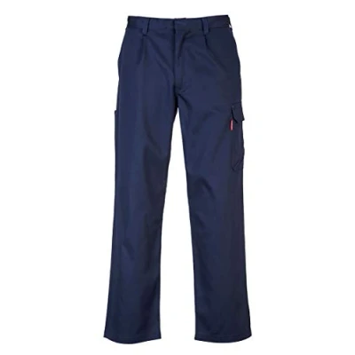 Image of Portwest Bizweld FR Cargo Pant, Size: 5XL, Colour: Navy, BZ31NAR5XL