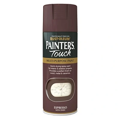 Image of Rust Oleum AE0050003E8 400ml Painter&#039;s Touch Spray Paint Espresso Satin