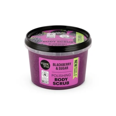 Image of Organic Shop Polishing Body Scrub Blackberry (250ml)