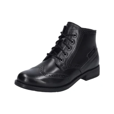 Image of Josef Seibel Simona 08 Women&#039;s Lace Up Ankle Boots, Width G (Normal), Interchangeable Footbed, black, 6 UK