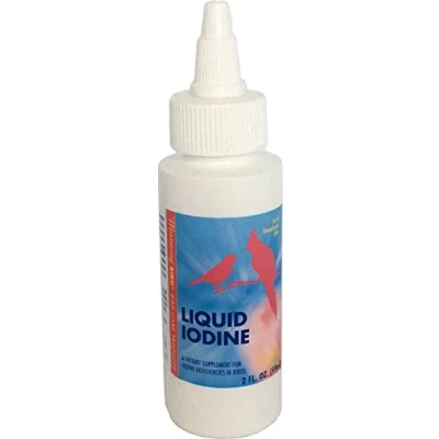 Image of FabFinchesUK Morning Bird Liquid Iodine 120ml In Water Vitamin Supplement For All Birds