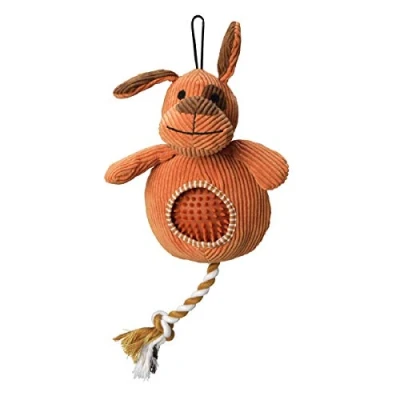 Image of House Of Paws Cord Dog Toy with Spiky Ball