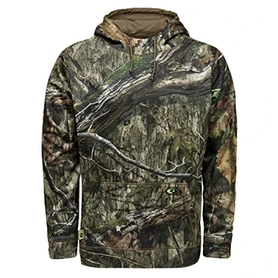 Image of Mossy Oak Men&#039;s Camo Hunting Hoodie Performance Fleece Hooded Sweatshirt, Country DNA, XXL