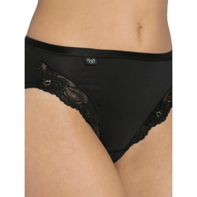 Image of Sloggi Womens Romance Tai Slip, Black, 18 UK