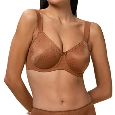 Image of Triumph Essential Minimizer W X bra Women&#039;s, Copper Sand, 32C