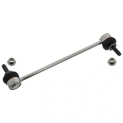 Image of 546183LH0A Anti roll bar link FEBI BILSTEIN 101916 Front Axle Left, Right 284mm M10 x 1,25 BMTS Turbo NEW with nuts nut Steel