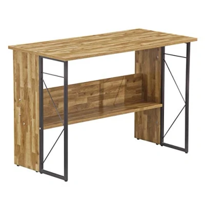 Image of Alphason,AW3524,Rhodes Walnut and Grey desk,Walnut Grey,760x1000x550mm