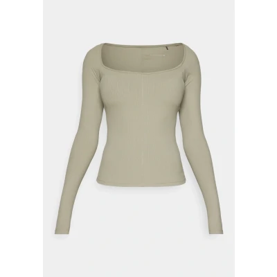 Image of Björn Borg Studio Ballerina Long Sleeve sleeved top, Women&#039;s, Size: Large, Vetiver